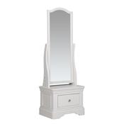 Mabel Cheval Mirror - Bone image