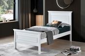 Molly Bed Frame - 3' White image