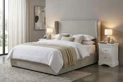 Margot 4'6 Ottoman Bed Frame - Greige image