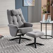 Clearance - Orson Chair and Stool - Herbert Light Grey