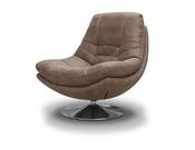 Axis Microfibre Swivel Chair - Hazel