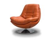 Axis Microfibre Swivel Chair - Pumpkin