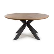 Boston Round Dining Table 1500 - Rustic Oak image