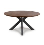 Boston Round Dining Table 1500 - Smoked Oak image