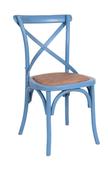 Crossback Dining Chair - Blue