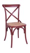 Crossback Dining Chair - Red