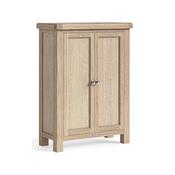 Normandy White Wash Shoe Storage