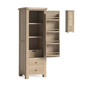 Normandy White Wash Single Larder Unit