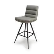 Nobo Swivel Bar Stool - Truffle image
