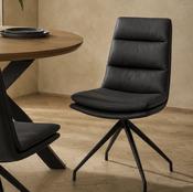 Nobo Swivel Dining Chair - Black image
