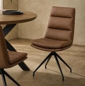 Nobo Swivel Dining Chair - Tan image