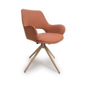 Perth Swivel Dining Chair - Brick image