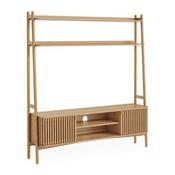 Soho Natural Oak - Large Media Display Cabinet