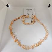 Honey Stone Jewellery Set image