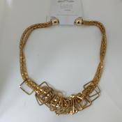 Golden Square Necklace image
