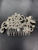 Silver Crystal Hair Clip image