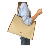 Marco Moreo Catherine Beige Tote Bag image