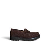 UNISA Fijo Brown Suede Loafer image