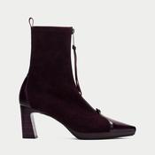 Hispanitas Bangkok Bordo Zip Up Ankle Boot image