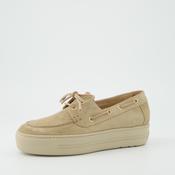 Paul Green Beige Suede Moccasin