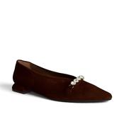 Marian Brown Suede Pump
