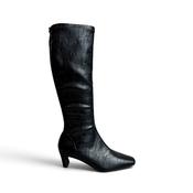 Pedro Anton Xavia Black Croc Knee High Boot image