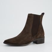 Paul Green Brown Suede Chelsea Boot image