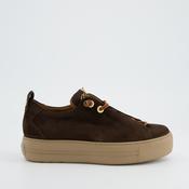 Paul Green Brown Suede Trainer - 5017-44 image