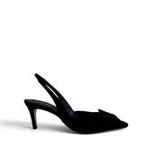 LODI Nestor Black Suede Slingback image
