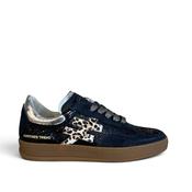 Another Trend Navy Suede Trainer