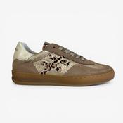 Another Trend Beige Leopard Print Trainer