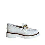 Marian White Chunky Loafers image