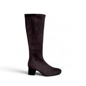 Miss Elastic Brown Knee Boot - 75435 image