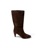 UNISA LAIA Brown Suede Midi Boot