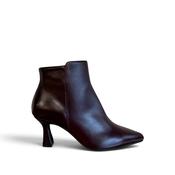 LODI Ganesu Wine Leather Ankle Boot