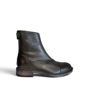 SDC Dahlia Khaki Leather Ankle Boot image