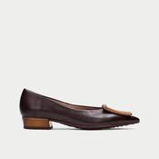 Hispanitas Ginebra Brown Pump image
