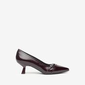 NeroGiardini Burgundy Kitten Heel