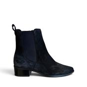 Paul Green Navy Suede Ankle Boot - 8271-