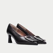 Hispanitas Paris Black Court Shoe image