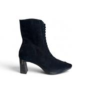 Hispanitas Bangkok Black Suede Ankle Boot image