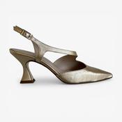 Marian Gold Pomez Te Slingback