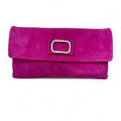 Blush clutch bag online