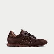 Hispanitas Zinnia Brown Suede Trainer image