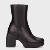 Wonders Lady 101 Black Platform Boot image