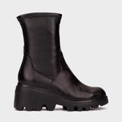 Wonders Toronto Black Stretch Ankle Boot