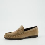 Paul Green Taupe Suede Loafer - 1228-002