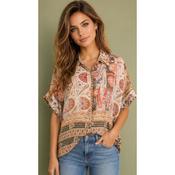 Lightweight Autumnal Printed Blouse image
