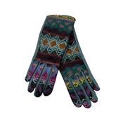 Multicoloured Gloves Duck Egg