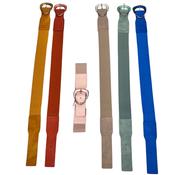 Elasticated Belt With Buckle (6 Colours))